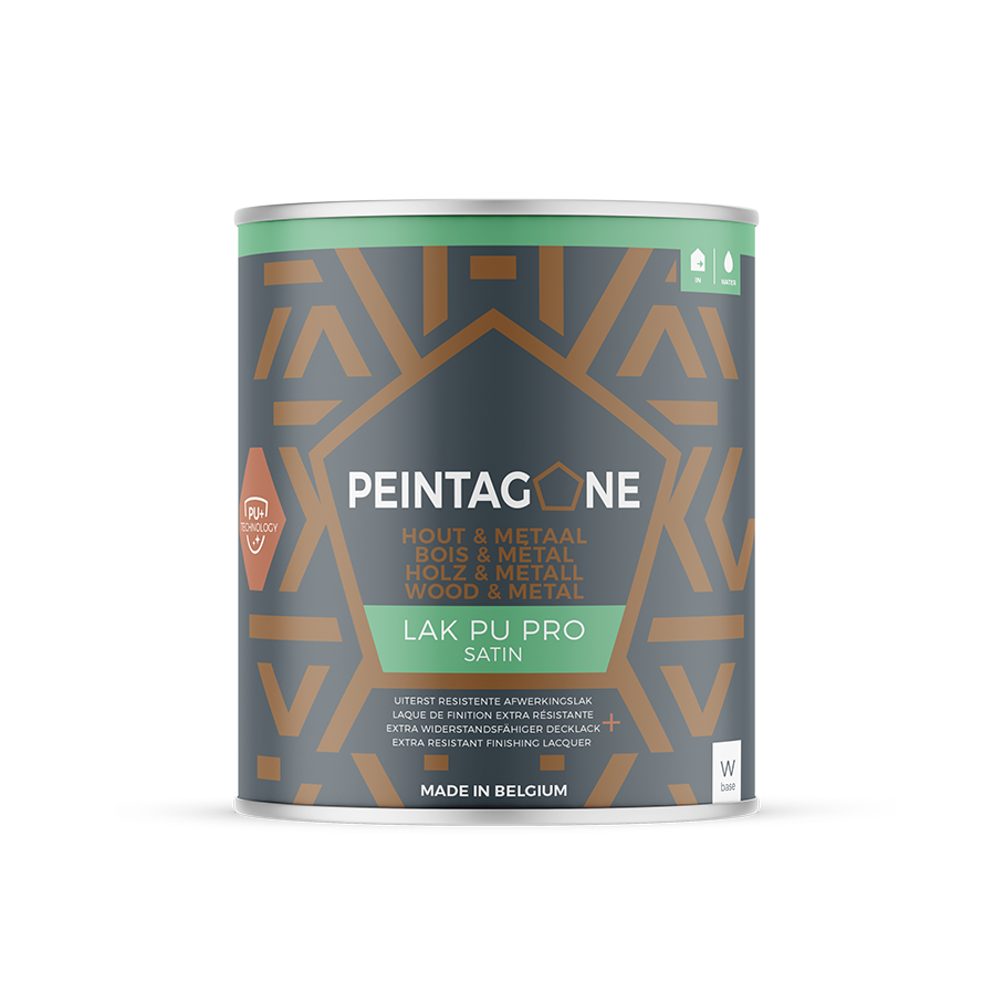 PEINTAGONE 1L Lak PU Pro Satin Base White