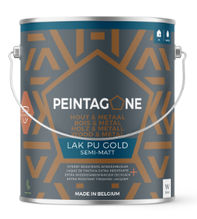 PEINTAGONE 2,5L Lak PU Gold Base White