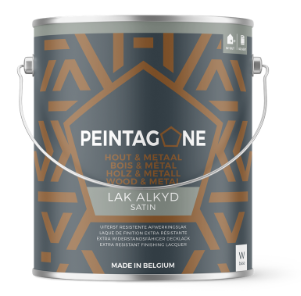 PEINTAGONE 2,5L Lak Alkyd Satin Base White