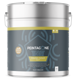 PEINTAGONE 10L Finish Gold Base M Tons Vifs