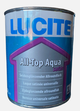 Lucite ALL-TOP AQUA SATIN 0.75L Blanc