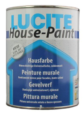 Lucite HOUSE PAINT 1000T Blanc   1L