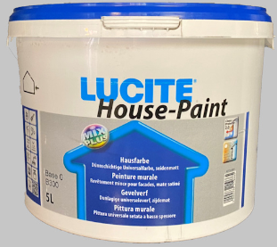 Lucite HOUSE PAINT 1000T Blanc 5L