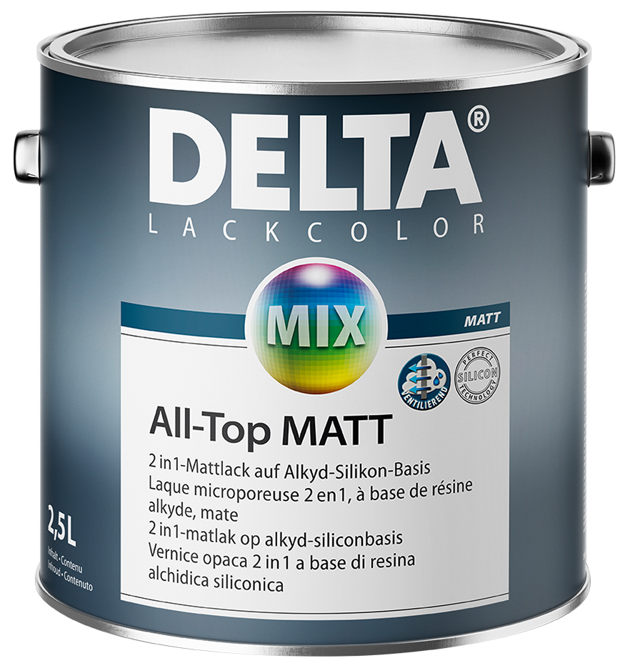 Delta  Alltop MATT 0.75L Blanc