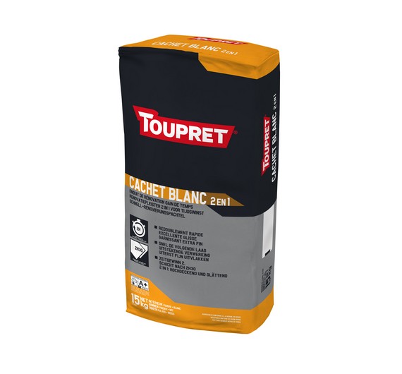 TOUPRET Cachet Blanc 2 en 1 - 15KG