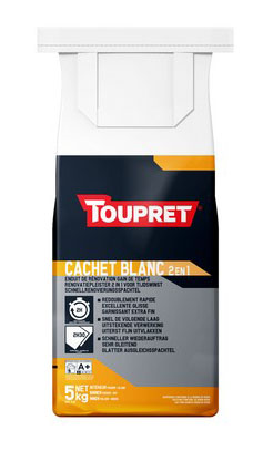 TOUPRET cachet blanc 2 en 1 - 5KG